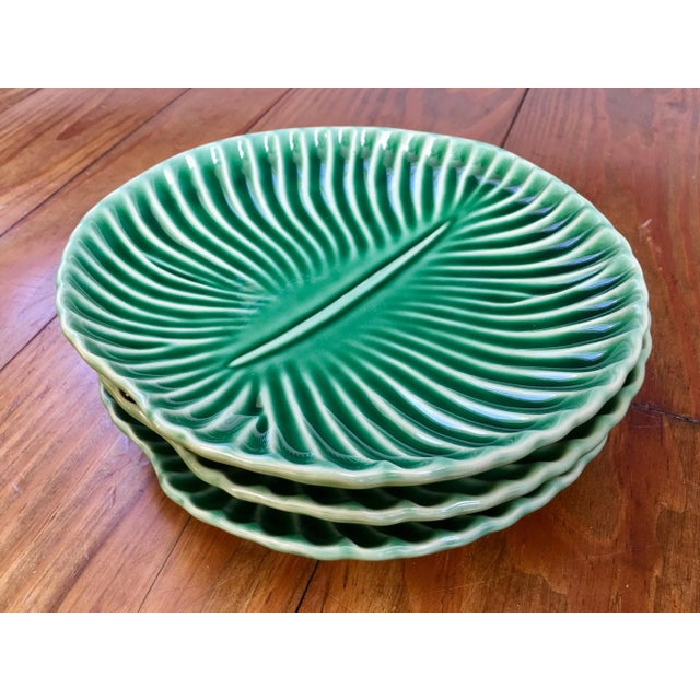 Vintage Herman Dodge & Son Lilly Pad Plates - Set of 3 For Sale - Image 4 of 7