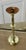 Tall Arts and Crafts Brass Candle Stick This is a large candle stick, it is 16” high and made in brass it dates from about...