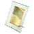 Large Nile Green Chiseled Crystal and Brass Photo Frame from Fontana Arte, Italy, 1940s For Sale - Image 15 of 15
