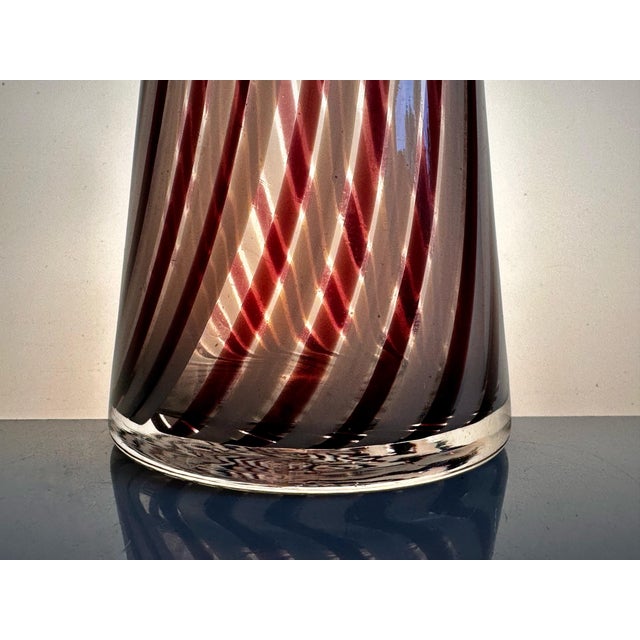 1950s Glass Art Vase by Prof. Aloys F. Gangkofner for Hessenglas, Germany, 1950s For Sale - Image 5 of 15