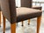Italian Modern Cherry Dining Chairs, Set of Six For Sale - Image 10 of 12