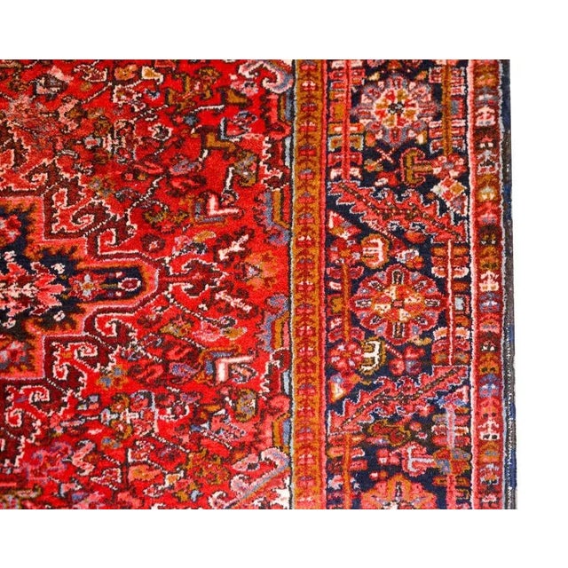 Late 20th Century Late 20th Century Persian Heriz Rug For Sale - Image 5 of 12