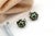 White Gold Shower-Shaped Earrings with Brilliant-Cut Diamonds, Set of 2 For Sale - Image 4 of 10