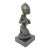 Early 20th Century Yoruba Kneeling Female Figure on Custom Base Nigeria For Sale