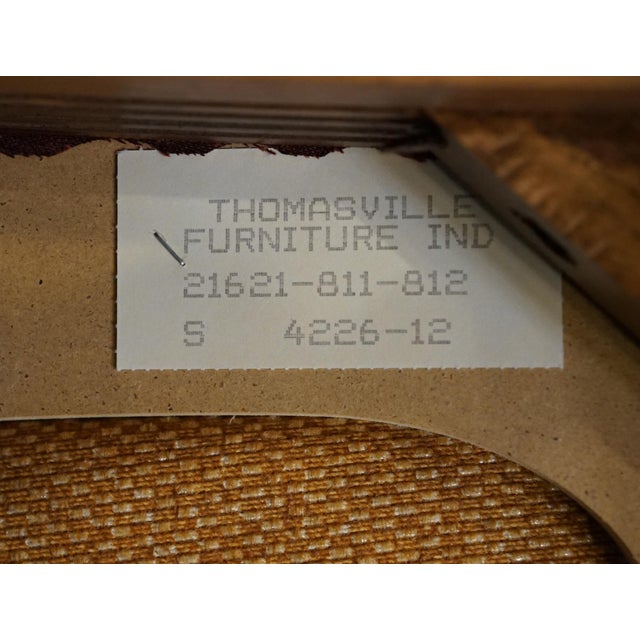 Thomasville Furniture Fisher Park Collection Splat Back Dining Arm Chair 21621-811-812 For Sale - Image 10 of 10