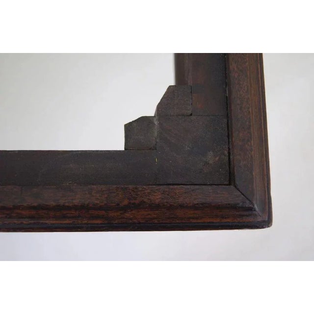 English mahogany Regency period display case on stand. Display case has glass front and paneled doors to reverse. Interior...