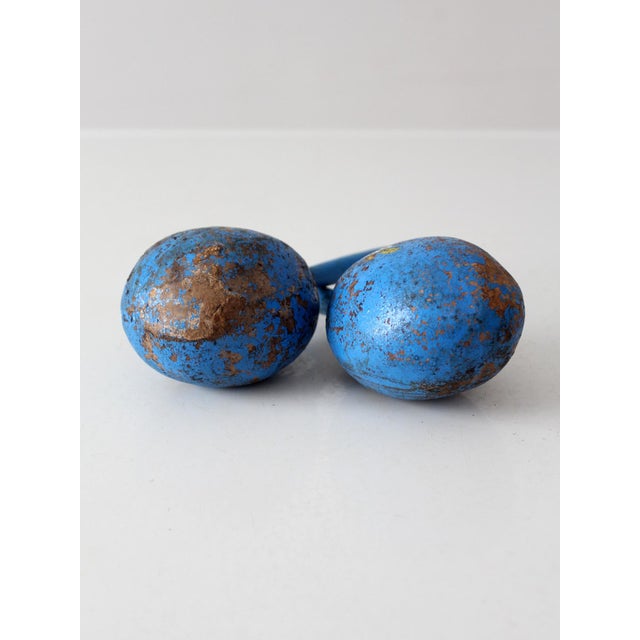 Vintage Mid-Century Mexican Folk Art Maracas For Sale - Image 9 of 10