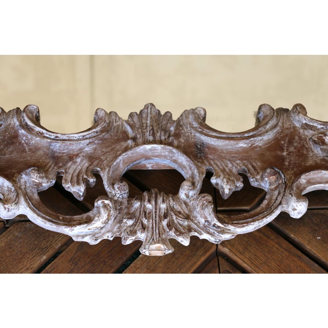 Vintage La Barge Italian Rococo Style Carved Wall Mirror, Circa 1970s For Sale - Image 10 of 18