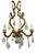Italian 1990s Ralph Lauren Rock Crystal Italian Wall Light Sconce For Sale - Image 3 of 4