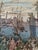 Vintage French Style Jacquard Port of Venice Tapestry in the style of Aubusson, 1970s For Sale - Image 9 of 18