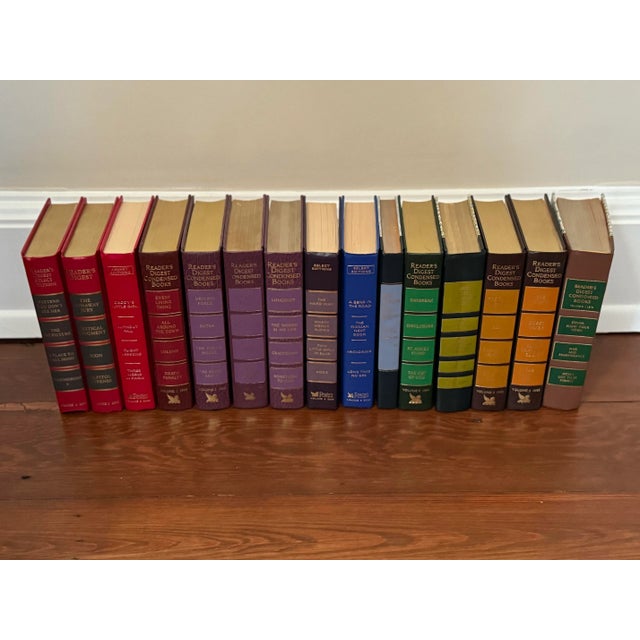 Love a colorful stack of books! Set of 15 colorful Reader’s Digest Books! This set is a fun range of colors that will...