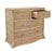 Worlds Away Matthew Izzo Home - Celine Rattan, Soft Glide Four Drawer Chest With Satin Brass Hardware For Sale - Image 4 of 10