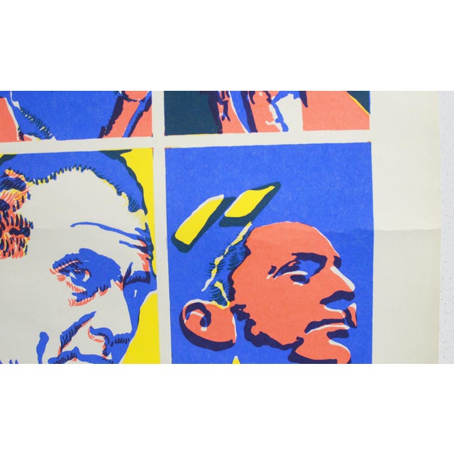 1970 French Theater Poster - America Latina, No Oficial For Sale - Image 6 of 6