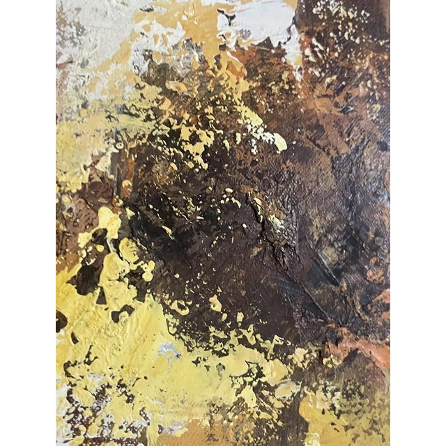 1980s Contemporary Original Impressionist Art Impasto Painting Nude Woman in a Mirror Signed Barton, Framed For Sale - Image 4 of 6