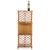 French French Rattan Open Square Bookshelf, C. 1950. For Sale - Image 3 of 4