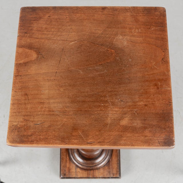 19th Century French Louis XIII Revival Barley Twist Column Pedestal For Sale - Image 9 of 13
