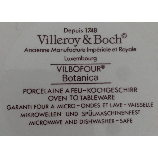 Villeroy & Boch botanical oven to table casserole . Dishwater and microwave safe . Made in Luxembourg Measures 7.75” x 3.5...
