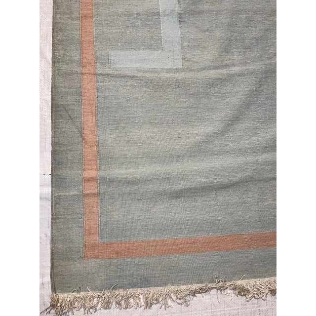 Traditional 1900s Antique Dhurie Traditional Rug For Sale - Image 3 of 6