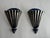 Art Deco Wall Lights from CS Arte, Florence, Italy, 1970s, Set of 3 For Sale - Image 3 of 11
