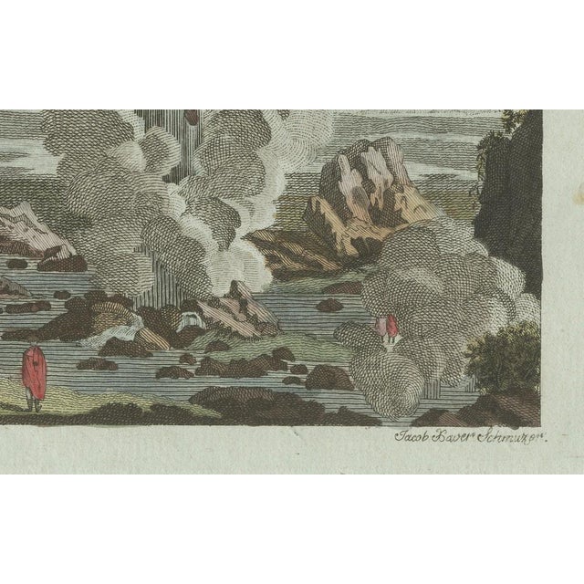 Bertuch, Iceland Geyser, Hekla and Orkney Bird Catchers, 1802, Engraving For Sale - Image 9 of 11