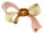 Tiffany & Co. Citrine Pin Pink 18k Pink & Yellow Gold Large Ribbon Bow Brooch For Sale