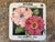 Mid-Century Modern Pimpernel Floral 4 Coasters with Box 5 pcs For Sale - Image 3 of 9