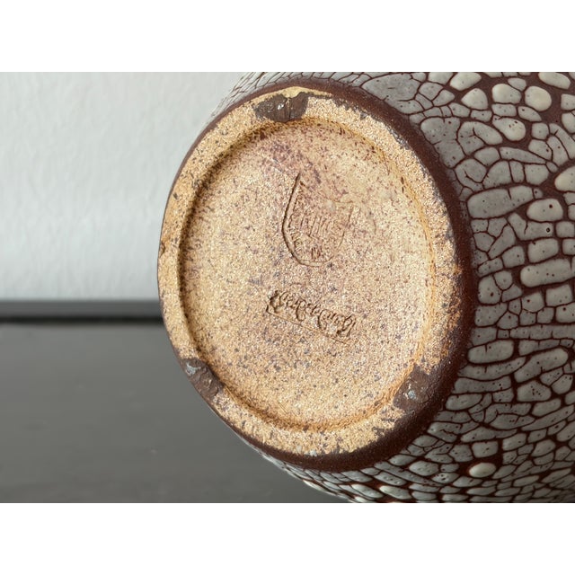 Hand-Thrown Studio Ceramic Vase by Albert Kiessling, Eastern Germany, 1950s For Sale - Image 13 of 16