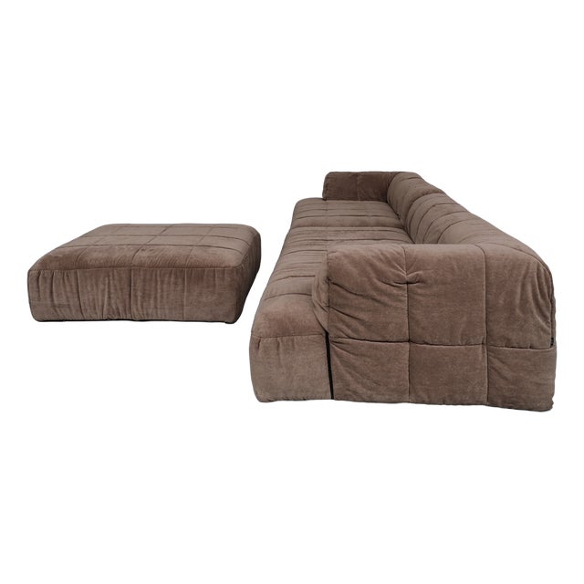Mid-Century Italian Strips Modular Sofa by Cini Boeri for Arflex, 1970s, Set of 3 For Sale