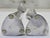 1960s Mid-Century Modern Nambé Aluminum Candlestick Pair – Sculptural Tri-Corner Candle Holders For Sale - Image 9 of 11