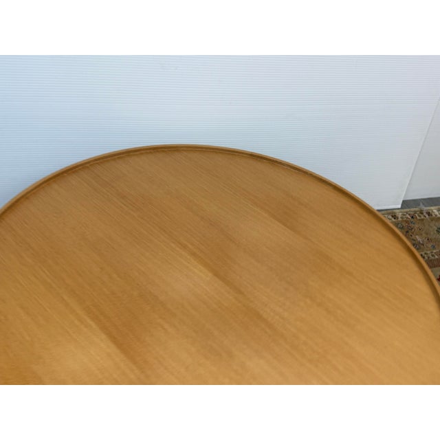 Brown Bespoke Coffee Table, 58 Inches For Sale - Image 8 of 12