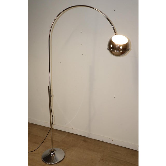 Vintage Space Age Arc Floor Lamp from Gepo, 1970s For Sale - Image 15 of 18