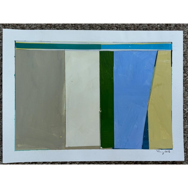 Abstract Bryan Young Studios Original Painting For Sale - Image 3 of 4