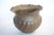Brown Mid 20th Century Italian Brass Hammered Planter Pot For Sale - Image 8 of 15