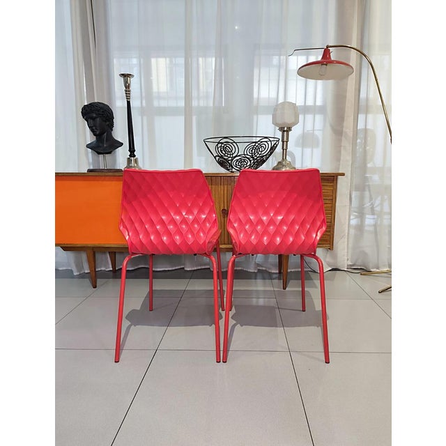 Metal Metalmobile Chairs, 1970s, Set of 4 For Sale - Image 7 of 11