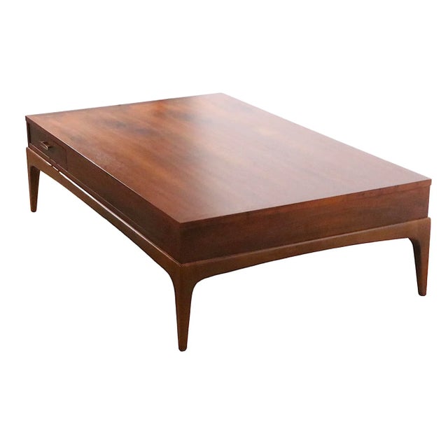 Extra Large Mid Century Rhythm Coffee Table by Lane Alta Vista C. 1960's For Sale - Image 10 of 12