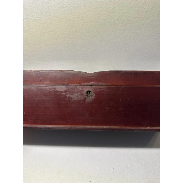 Antique Japanese Shikki Lacquer Box, 1920s For Sale - Image 7 of 13