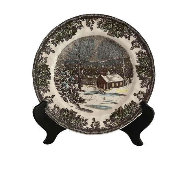 Late 20th Century Johnson Bothers Friendly Village Plate For Sale In New York - Image 6 of 6