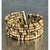 Mid 20th Century Vintage Fr Coconut Beaded Bracelet For Sale - Image 5 of 12