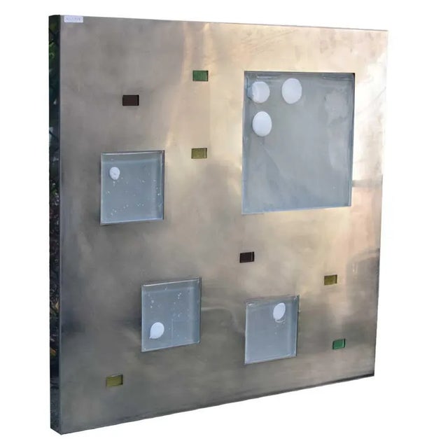 Esperia Lighting Wall Panel by Angelo Brotto, 1970s For Sale - Image 4 of 4