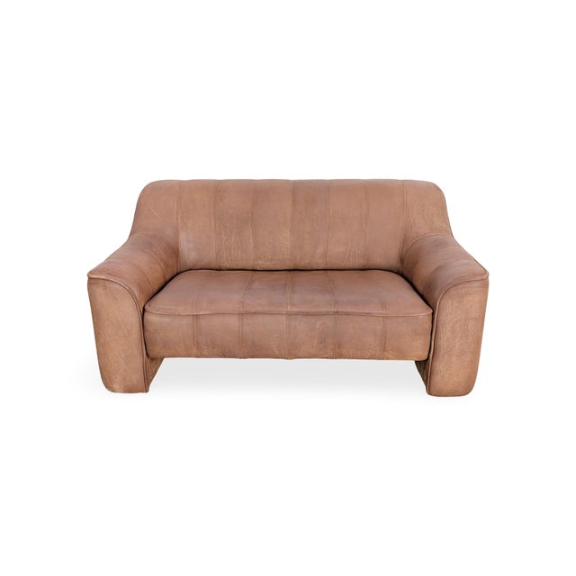 DS44 Two-Seater Buffalo Leather Sofa in Brown by de Sede For Sale - Image 12 of 12