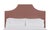Kit Full/Double Headboard, Blush Velvet For Sale