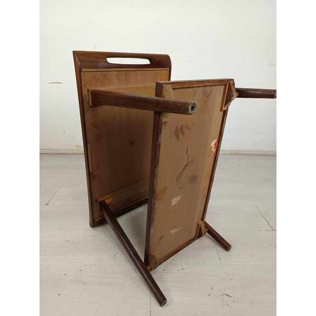 Scandinavian Teak Side Table, 1960s For Sale - Image 14 of 16