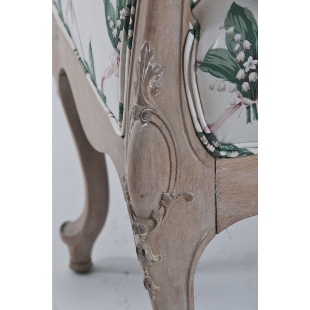 Carved Wooden Window Bench For Sale - Image 5 of 8