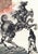Original engraving from Salvador Dalí’s "The Divine Comedy" published by Editions d’Art Les Heures Claires, Paris, in...