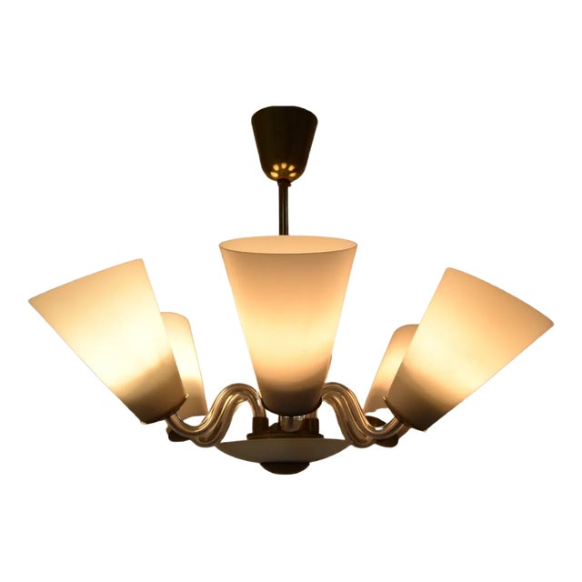 Mid-Century Chandelier by Kamenicky Senov, 1960s For Sale