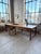 Walnut Farmhouse Conference Table, 1950s For Sale - Image 16 of 18