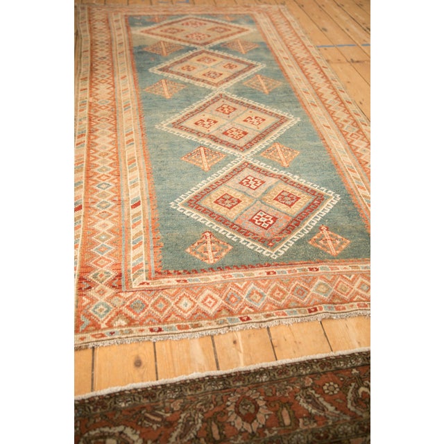 Shabby Chic Vintage Distressed Malayer Rug - 4'4" x 7'5" For Sale - Image 3 of 10
