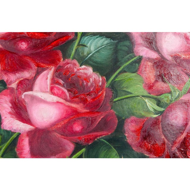 Impressionist Giltwood Frame Oil / Canvas Painting For Sale - Image 3 of 9