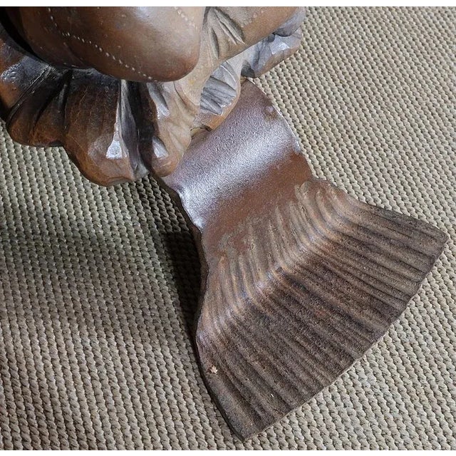 Wrought Iron & Marble Coffee Table by J.M Rothschild, 1950 For Sale - Image 15 of 18