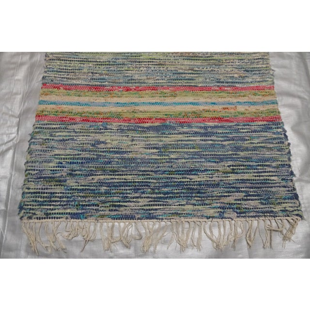 Rag Rug Swedish Mid Century For Sale In Miami - Image 6 of 8